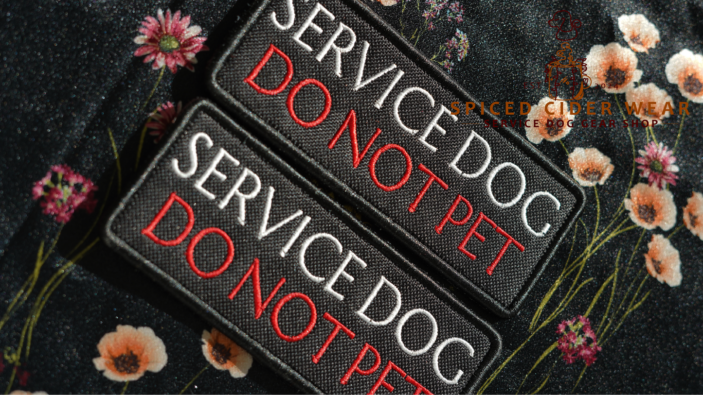 5x2 SD/Do Not Pet Patch Set