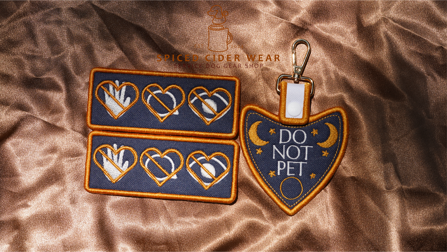 Whimsical Double-Sided Patch Tab Set