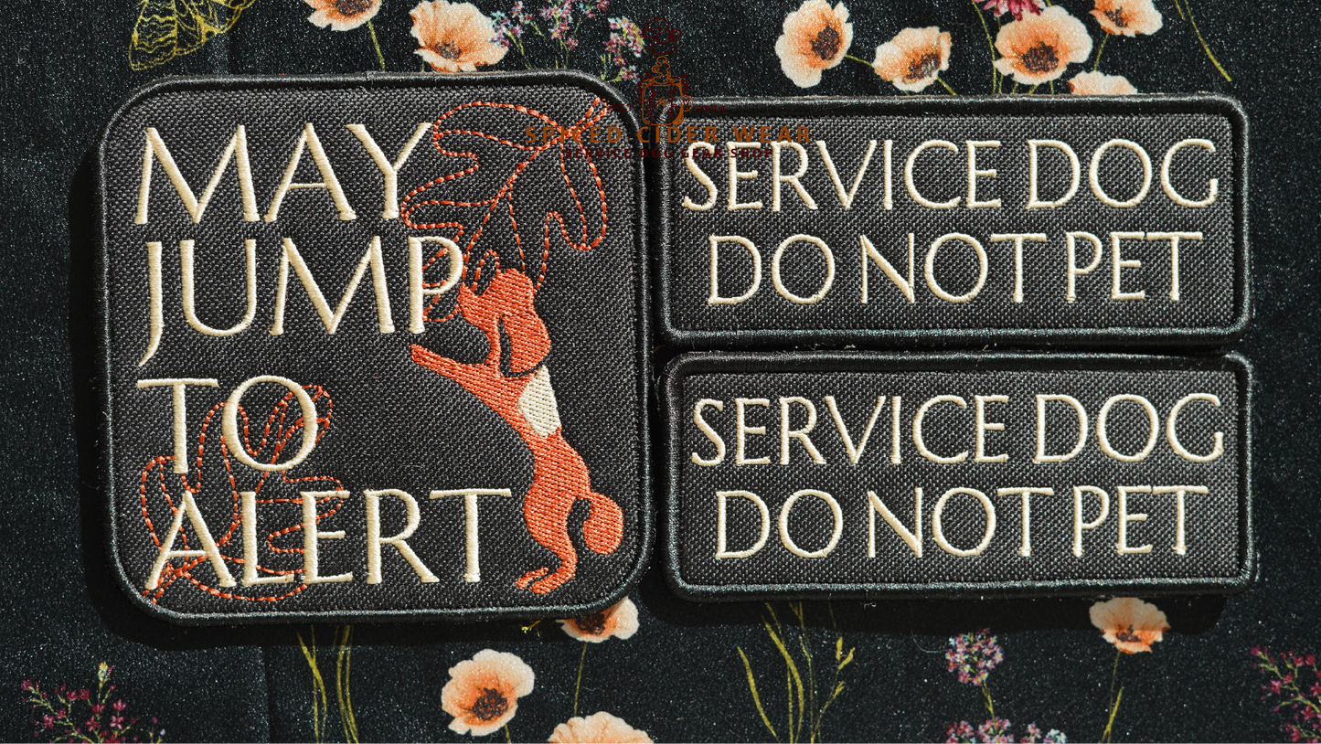 May Jump to Alert Autumn Poodle Patch