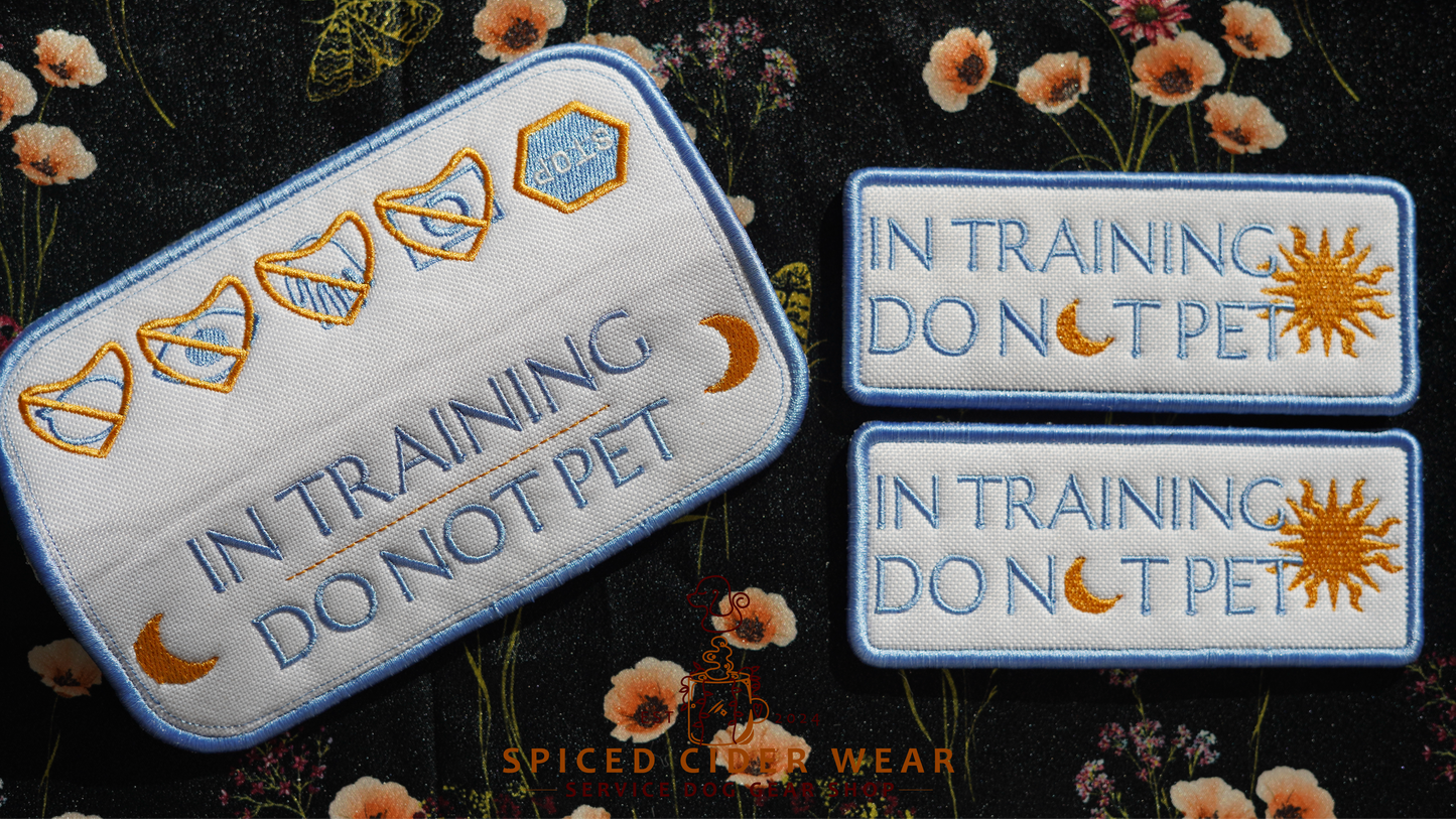Whimsical In Training/Do Not Pet Set